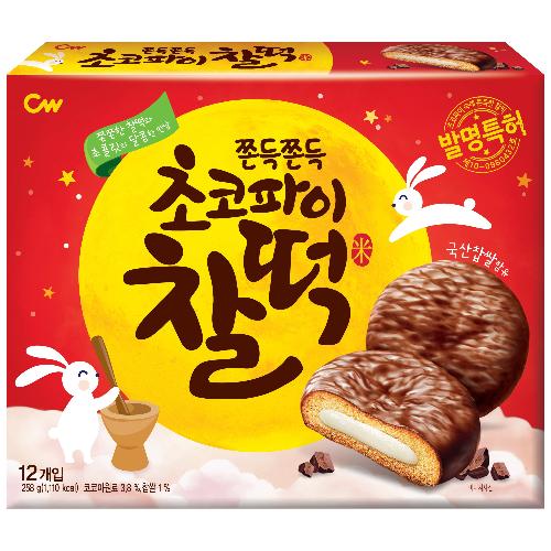 Choco Pie Rice Cake 12p, 258g, 2ea