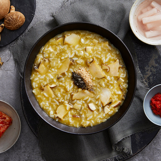 Abalone entrance porridge