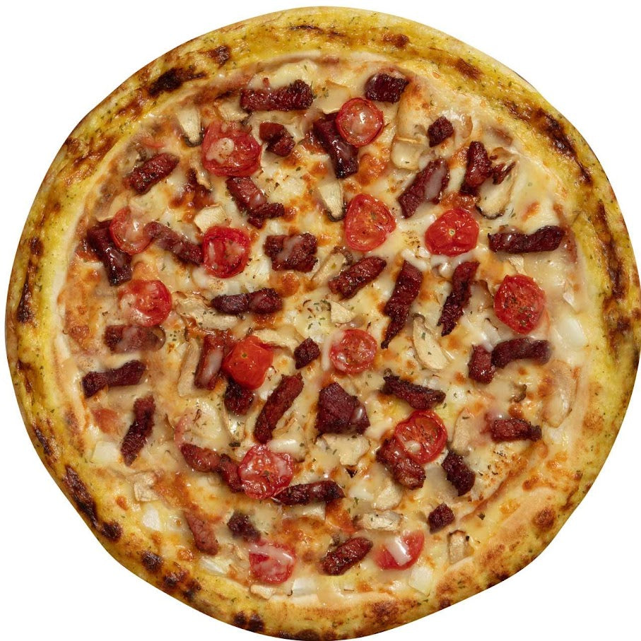 Double Garlic BBQ Pizza