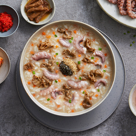 Bulgogi Octopus Porridge