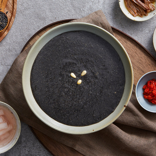 Black sesame porridge