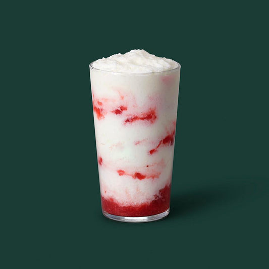 Strawberry Delight Yogurt Blended