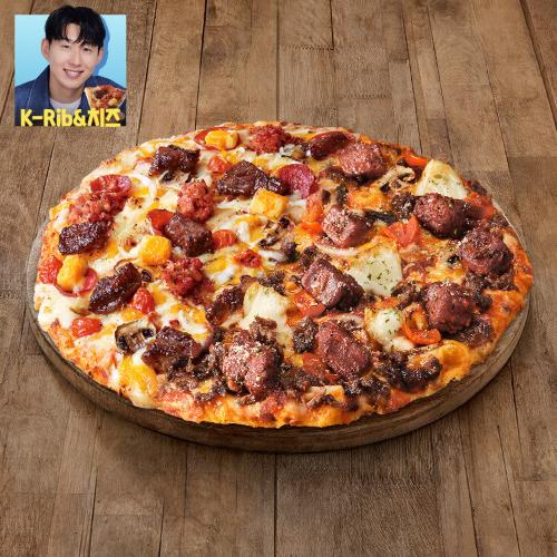 Sonny K-Rib &amp; Cheese + Wild Wild West Steak Pizza